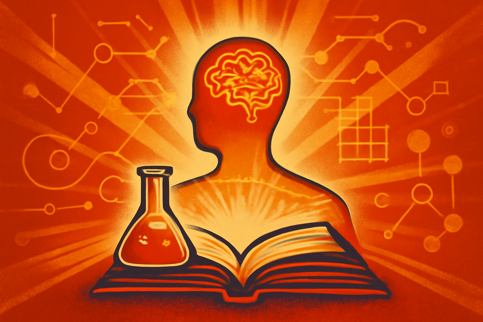 A conceptual image showing a blue digital DNA strand being analyzed by a neural network interface in a modern laboratory.