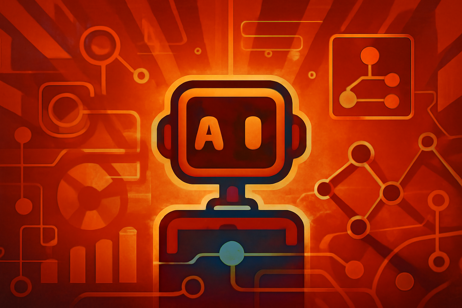 A digital visualization of an AI neural network morphing into physical geometric shapes, symbolizing a world model.