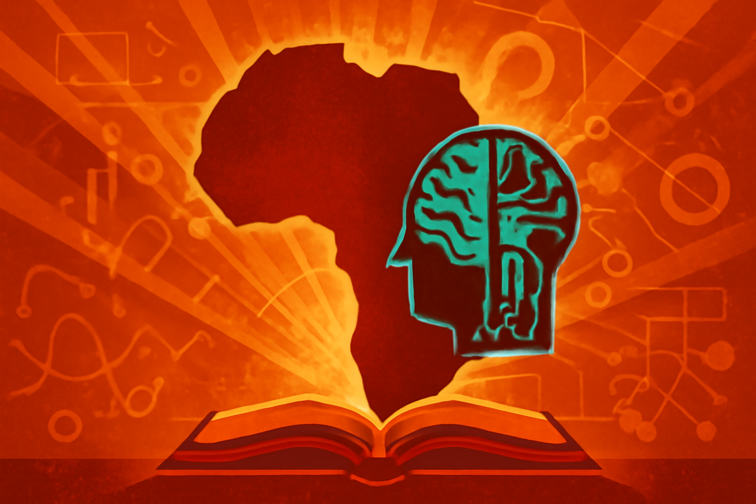 Scientists in a modern African laboratory working with digital tablets and advanced diagnostic equipment, representing the growth of artificial intelligence in local healthcare and science.